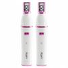Pluxy Facial, Precision tweezing Head, Rechargeable & Cordless, Compact and Travel-Friendly, Soft Finish Styling, One-Touch Operation (Pack 2 Uds) view 1