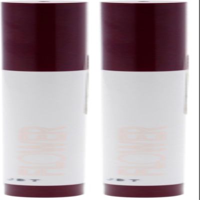 FLOWER BEAUTY By Drew Barrymore Scribble Stick Lip Liner + Eyeliner - Smooth Application + Blendable - 2-in-1 Lip + Eye Liner (Plumsicle) (Pack of 2)