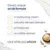 Dove Limited Edition Glow Gift Set Deep Moisture Body Wash & Macadamia Scrub, 2 Count view 3