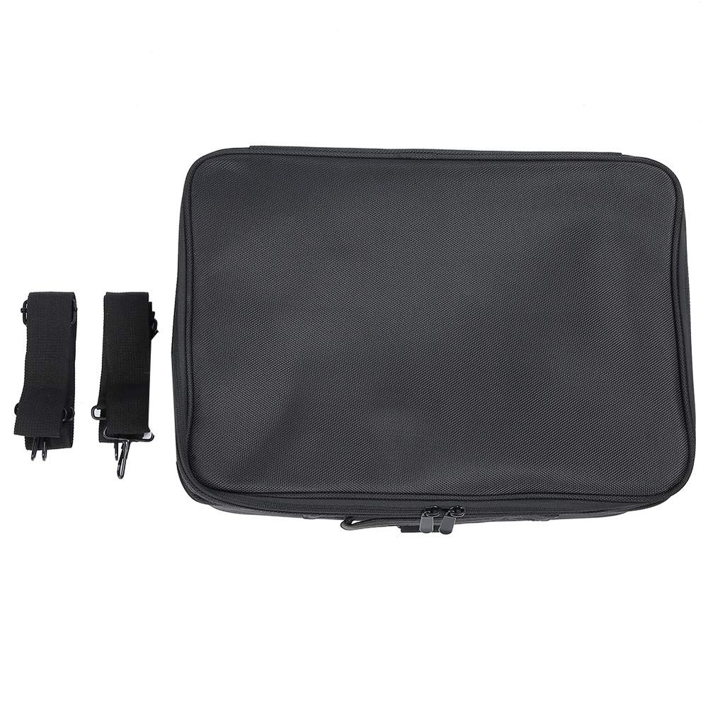 ChiweiJ Hairdressing Tool Storage, Portable Tool, L Capacity Ox Fabric Cosmetic Storage with Shoulder Strap for Salon, Travel, Home Use
