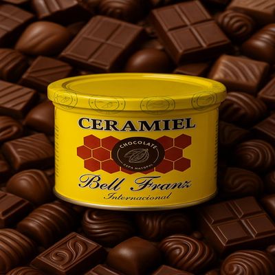Ceramiel Depilatory Wax - Gentle, Nourishing Hair Removal for Sensitive Skin (500grs, Body, Unisex) (Chocolate)