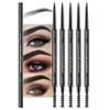 Black Ultra-Fine Tip Eyebrow Pencil for Women, 5 Packs-Black view 1