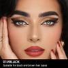 Black Ultra-Fine Tip Eyebrow Pencil for Women, 5 Packs-Black view 2