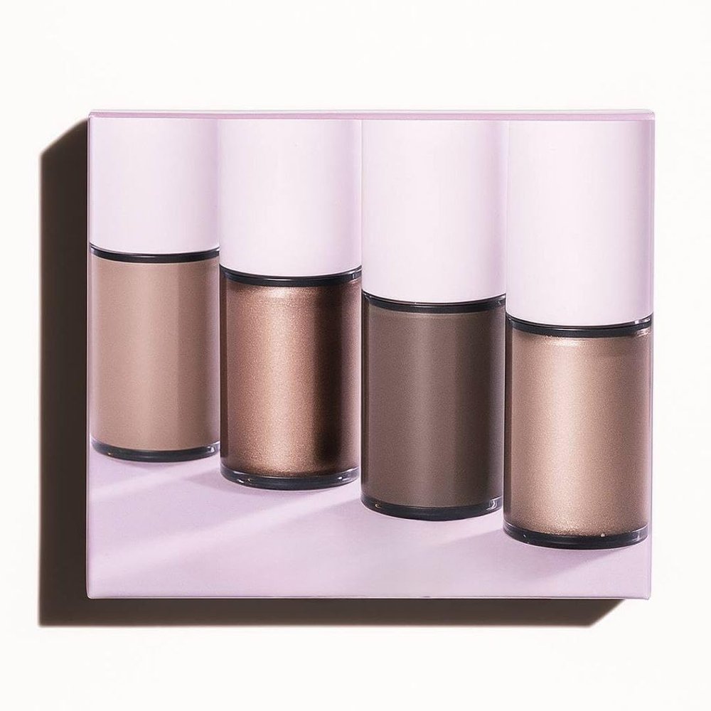 4-Piece Liquid Eyeshadow Set  2 Matte & 2 Metallic Shimmer Shades | Long-Lasting, Smooth Application, Quick-Dry Formula | Professional Eye Makeup Kit for Glam & Natural Looks