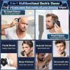 9D Floating Electric Shavers For Men Bald Head IPX7 Waterproof Electric Razor Wet/Dry Shaving With Grooming Kit With LED Display(A set of silver) view 3