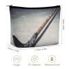 LPSBVNM Hockey Stick Cosmetic Bag Travel Makeup Bags Zips Shut Portable Make Bag Leather Cosmetic Pack for Women view 2