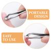 Unomor Stainless Steel Cuticle Nipper Dead Skin Remover Tool Portable Precision Clipper with Ergonomic Grip for Manicure and Pedicure Versatile Nail Care view 2