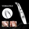 Unomor Stainless Steel Cuticle Nipper Dead Skin Remover Tool Portable Precision Clipper with Ergonomic Grip for Manicure and Pedicure Versatile Nail Care view 4