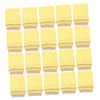 ABOOFAN 20Pcs Dual-sided Exfoliating Gloves for Shower Bath Deep Dead Skin Remover Mitts Comfortable Bathing Scrub Gloves for Body Care and Spa Use Khaki view 1