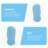 ABOOFAN 2pcs Double-Sided Bath Sponges for Exfoliating Gentle Skin Cleansing Compact Adult Shower Accessories in Blue Gray Lightweight for Home Travel Hotel Use view 4