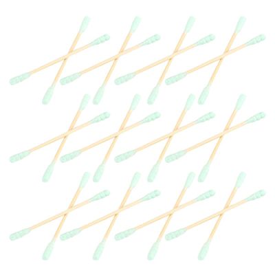 ABOOFAN 1000pcs Disposable Double Head Cotton Swabs Spiral Tips Multipurpose Ear Cleaning Makeup Tools Lightweight Portable for Nail Art and Crafting Projects Random Color