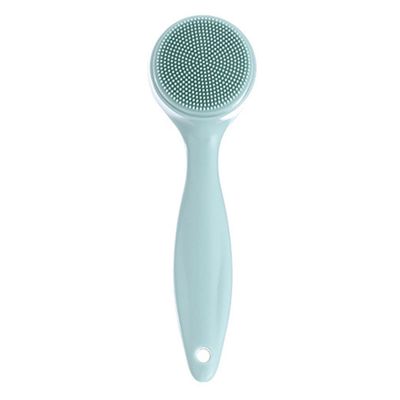 ABOOFAN Silicone Facial Brush Manual Deep Cleansing Face Cleaner Brush for Blackhead Removal Gentle Soft Bristles Facial Cleansing Tool for Healthy Skin and Pore Care