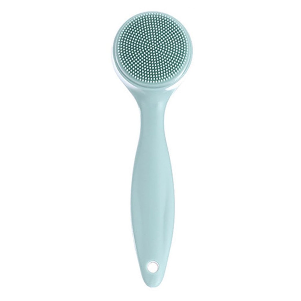 ABOOFAN Silicone Facial Brush Manual Deep Cleansing Face Cleaner Brush for Blackhead Removal Gentle Soft Bristles Facial Cleansing Tool for Healthy Skin and Pore Care