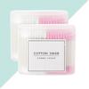 ABOOFAN 2 Packs Disposable Double-head Cotton Swabs Multipurpose Makeup Tool with Paper Stick for Ear Cleaning and Skincare Pink White Beauty Accessories for Home and Travel view 4
