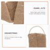 ABOOFAN 2pcs Ramie Jute Bathing Gloves and Back Scrubber Reusable Exfoliating Body Scrubber for Deep Cleansing Double-sided Bath Towel for Smooth Skin Suitable for Arms Legs Chest and Back view 2