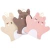 ABOOFAN 3Pcs Exfoliating Bathing Mitts Shower Gloves for Dead Skin Removal and Soft Comfortable Body Scrubber for Deep Clean and Skin Renewal Random Color view 1