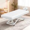 DeerDean Electric Lash Bed, Adjustable Massage Table for Salon Spa (White) view 4