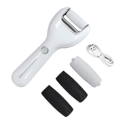 ABOOFAN Electric Foot File Callus Remover with Two Gears for Pedicure Ergonomic Handle Safe Dead Skin Heel Callus Remover for Men and Women Easy to Use and Clean