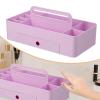 AFXGUSD Storage Organizer Sectional Tote Tray Container Makeup Organizer for Shampoo Conditioner Cabinet Crafts Soap Dispenser view 4