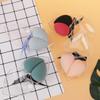 ABOOFAN 1 Box Heart Shape Cosmetic Sponge Dark Green Makeup Eggs for Wet and Dry Use Soft Flocking Beauty Puff for Even Foundation Powder Concealer Application and Versatile Makeup Tool view 3
