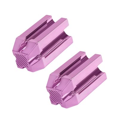STOBAZA 2Pcs Portable Double Eyeliner and Lip Pencil Sharpener Cosmetic Tool for Precise Brow Pencil Sharpening Makeup Sharpener for Travel and Beauty Salon Use