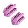 STOBAZA 2Pcs Portable Double Eyeliner and Lip Pencil Sharpener Cosmetic Tool for Precise Brow Pencil Sharpening Makeup Sharpener for Travel and Beauty Salon Use view 1