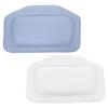 Alipis 2Pcs Bathtub Pillows Headrest with Suction Cups for Soaking Tub Neck and Shoulder Support Bath Cushions in Blue and White Soft Breathable Compact and Easy to Clean Spa Accessories view 1