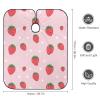 Soft Salon Barber Cape Fashion Soft Hair Cutting Cape with Adjustable Closure Cute Pink Strawberry Polka Dot view 2