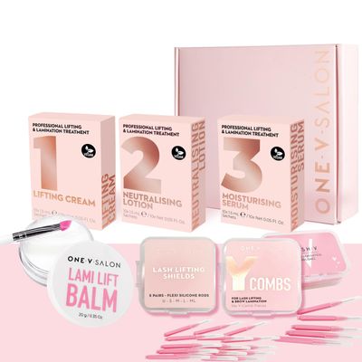 Brow Lamination & Lash Lift Professional Limited Edition Kit  ONE V SALON PRO  Up to 30 Applications  UK Made  Vegan & Cruelty-Free