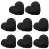 ABOOFAN 8pcs Heart Shaped Powder Puff Soft Makeup Tool for Foundation Loose Powder Concealer Blush Highlighter Application view 1