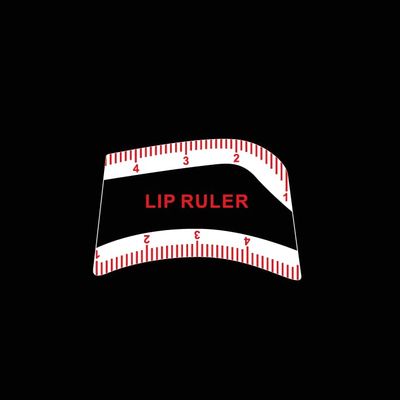 3Pcs Lip Mapping Ruler Lips Shaping Ruler Pmu 1 Minute Fast Drawing Design Lip Easy Tool Microblading Permanent Mekup Stencils Reuse