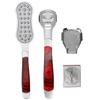 ABOOFAN Stainless Steel Foot File Callus Remover for Dead Skin Removal Foot Cleaning Care Pedicure Tool Kit Ergonomic Design Suitable for Home and Professional Use view 1