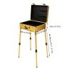 awolsrgiop Barber Case, Mobile Barber Station Adjustable Height Professional Barber Toolbox Organizer Traveling Case Barber Cases for Clippers and Supplies with Handle for Hair Stylist view 2