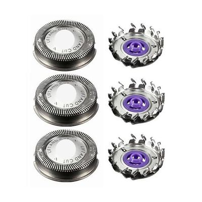 Blade 3 Pcs Replacement Shaver Head For Compatible For Philips HQ3 HQ4 HQ55 HQ56 HQ6900 HQ6868 HQ5812 HQ6874 Razor Blade(1set)