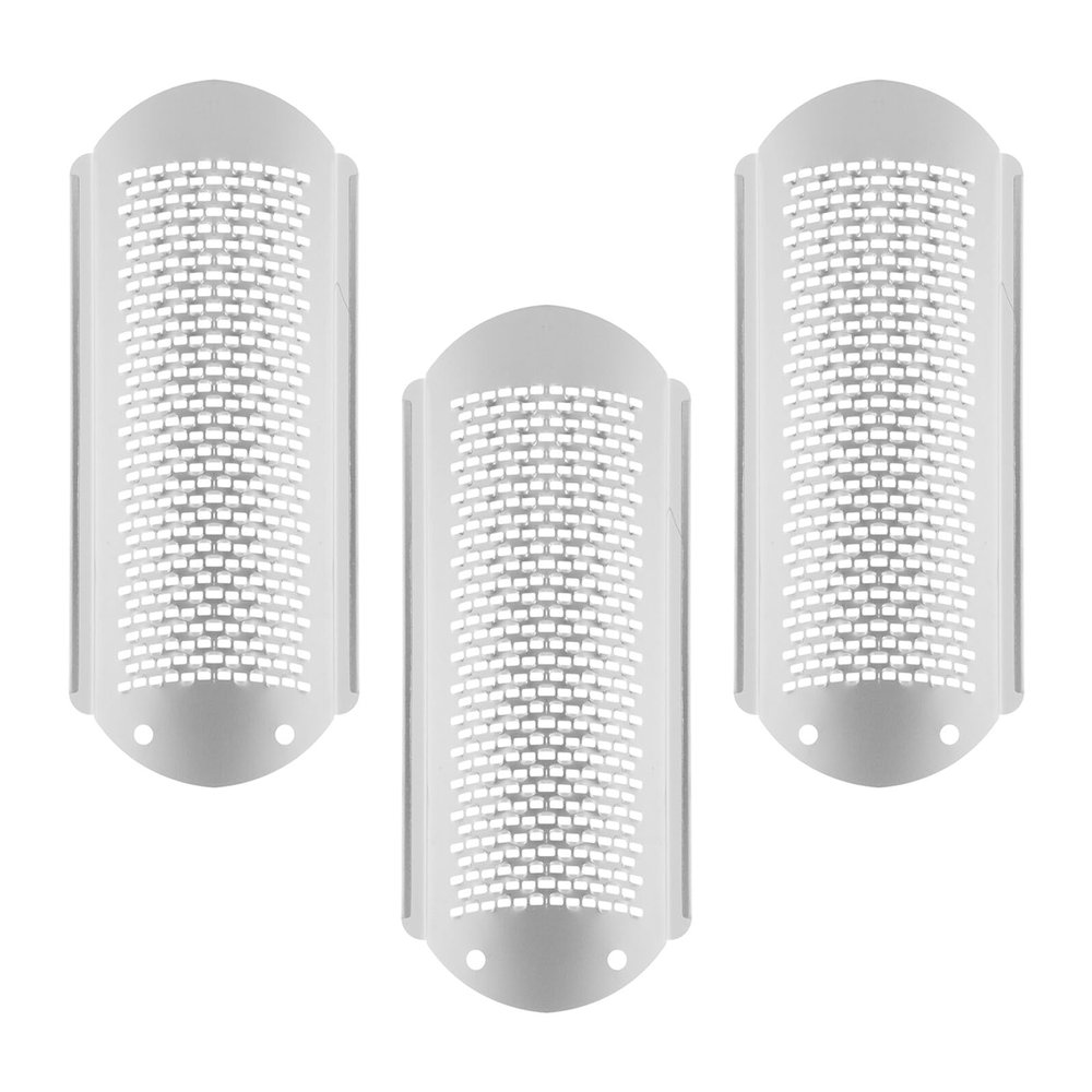 ABOOFAN 3Pcs Stainless Steel Foot File Professional Callus Remover Hard Skin Scraper for Dry Cracked Feet Pedicure Tool and Dead Skin Removal