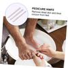 ABOOFAN Black Manicure Pedicure Tool Kit Nail File Cutter for Home Salon Travel Use with Comfortable Grip for Finger and Toe Nail Care and Callus Removal view 4