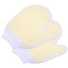 ABOOFAN 2PCS Exfoliating Bath Gloves Thickened Shower Cleaning Mittens for Men and Women Comfortable Chenille Body Scrub Towels Promote Smooth Skin for Full Body Use view 1