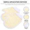 ABOOFAN 2PCS Exfoliating Bath Gloves Thickened Shower Cleaning Mittens for Men and Women Comfortable Chenille Body Scrub Towels Promote Smooth Skin for Full Body Use view 3