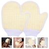 ABOOFAN 2PCS Exfoliating Bath Gloves Thickened Shower Cleaning Mittens for Men and Women Comfortable Chenille Body Scrub Towels Promote Smooth Skin for Full Body Use view 4