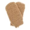 Unomor 2PCS Jute Exfoliating Shower Gloves for Bath and Body Scrubbing Back Scrubber Gloves for Softening Skin and Dead Cell Removal Comfortable Double-Sided Hand Mitts view 1