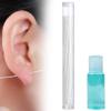 Wedhapy Earring Cleaner for Pierced Ears Ear Hole Cleaner, 25ml Piercing Solution & 70 Ear Holes Cleaning Line Floss Set Aftercare Odor Removal Cleaning Tool view 2
