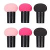 ABOOFAN 6pcs Mushroom Head Powder Puff for Women Dual-use Dry and Wet Facial Applicator Soft Non-fading Makeup Sponges for Foundation Face Powder and Eyeshadow Portable and Comfortable view 1