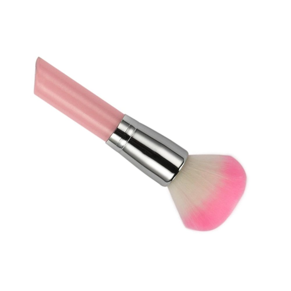 ABOOFAN Portable Nylon Fiber Makeup Brush for Blush and Powder Ergonomic Handle Cosmetic Tool for Daily and Professional Use Fluffy Soft Blending Brush for Gentle Highlighting and Buffing