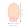 ABOOFAN 2Pcs Exfoliating Mitts Reusable Shower Gloves Soft Imitation Fiber Skin Cleaning Bath Scrubbers for Gentle Dead Skin Removal and Spa Massage view 2