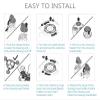 Blade SH50 Blades Heads Compatible With Compatible For Philips5000,AquaTouch,PowerTouch S5160,S5210,S5205,S5370 Razor(2set) view 3