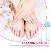 ABOOFAN 10pcs Handle Grip Nail Brush for Men Women Flexible Bristles Pedicure Fingernail Scrub Brush with Long Plastic Handle Multifunctional Cleaning Tool for Home Office Kitchen Use view 4