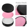 ABOOFAN Makeup Brush Cleaning Soap with Cleaning Pad Quick-dry Intensive Cleaner for Eye Shadow and Blusher Brushes Compact Lightweight Tool for Women and Outdoor Use Black view 2