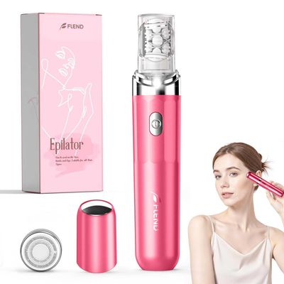Epilator,2 in 1Epilator for Women Rechargeable,Womens Electric Shaver with LED Light,Rechargeable,Hair Removal for Women Legs/Face/Bikini/Arms,Smooth Epilator Trimmer Travel Kit Set Upgrade