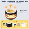 Nose Wax Kit, Nose Ear Hair Removal Kit Men Women with 100g Wax, 40 Sticks, USB Fast Heat, Smart Temperature Control, Multi-Purpose Hair Remover Tool,Compact Travel Size view 2