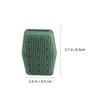 ABOOFAN 3 Pcs Silicone Shower Brushes Exfoliating Bath Scrubbers for Body Cleaning Spa Experience Food-Grade Material Hygienic Back Scrubber with Red Green Blue for Home Bathroom view 2